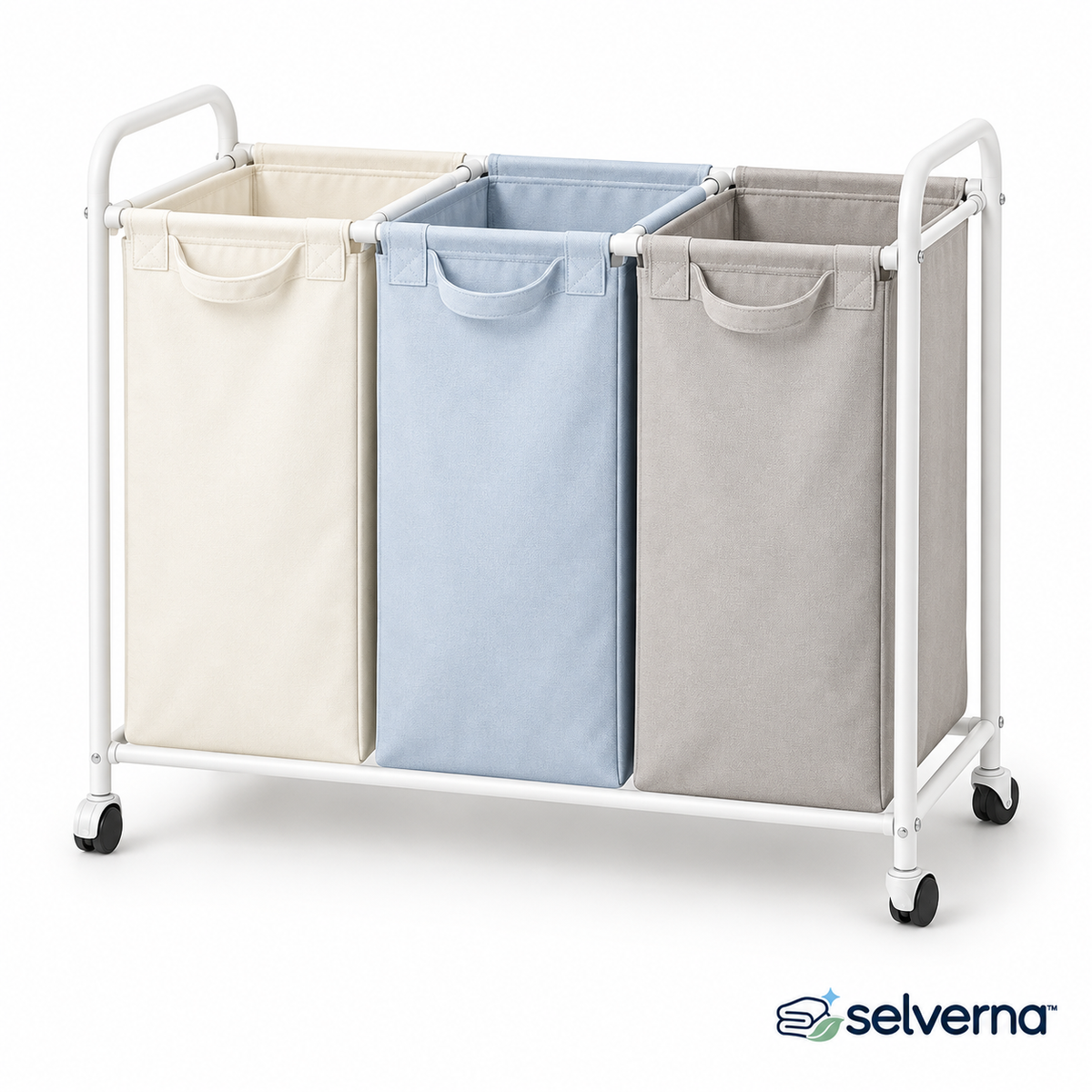 Triple Laundry Sorter Hamper
