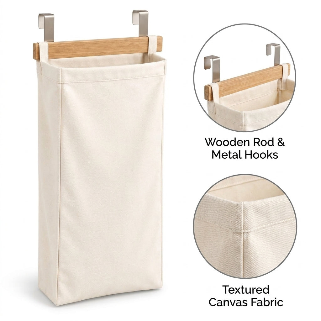 Over-the-Door Laundry Hamper