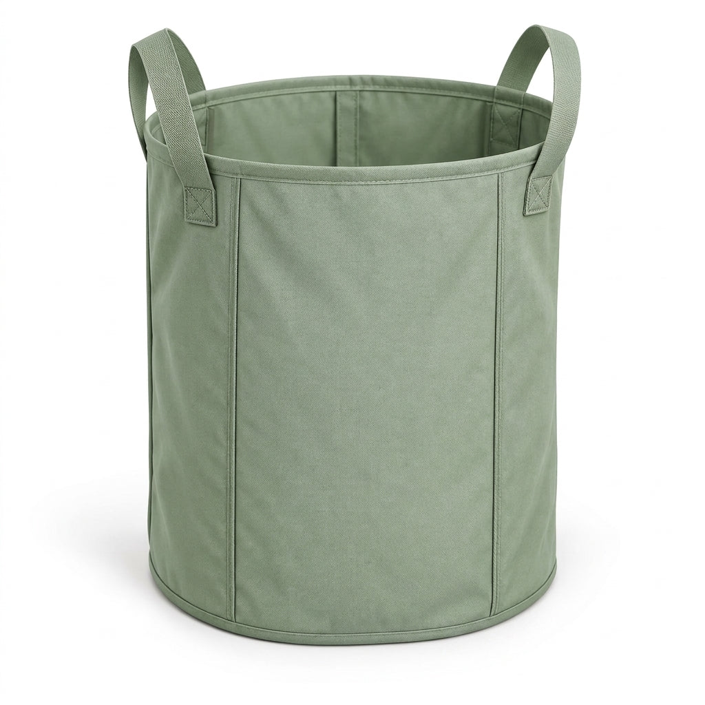 Collapsible Sage Laundry Hamper