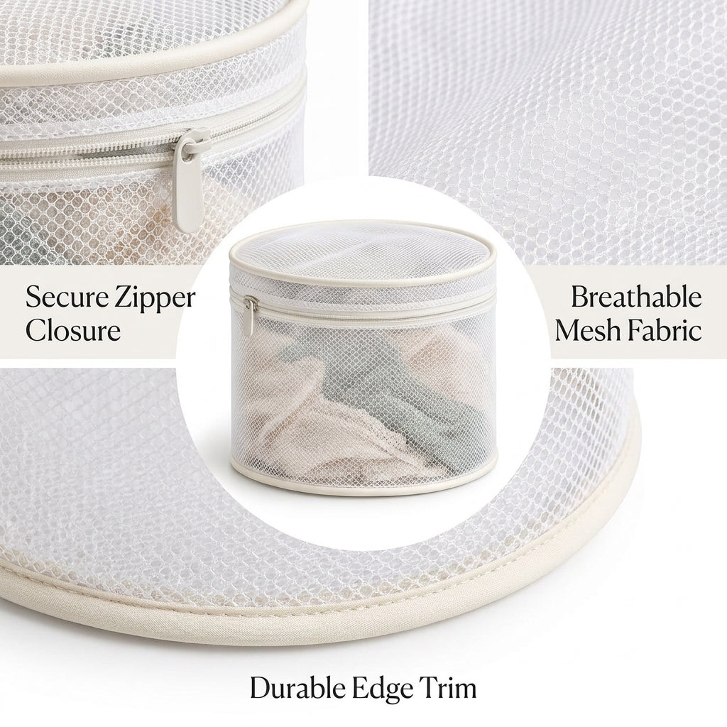 Mesh Laundry Bag Set