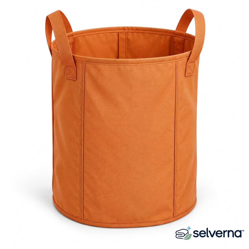 Collapsible Sage Laundry Hamper